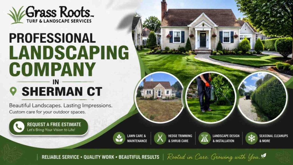 Professional Landscaping Company in Sherman